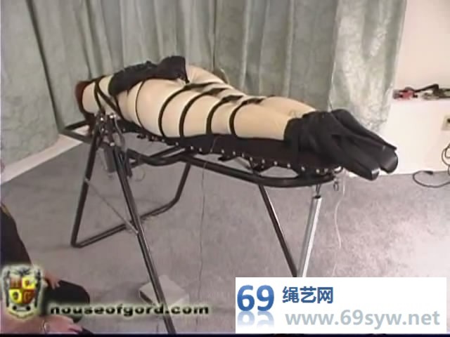  家具Kendra James Ball Gag Training完全固定口球训练/21分钟