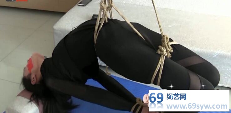  绳之韵_瑜伽少女铃铛 反弓捆绑 瑜伽后弓体式吊绑/24分钟