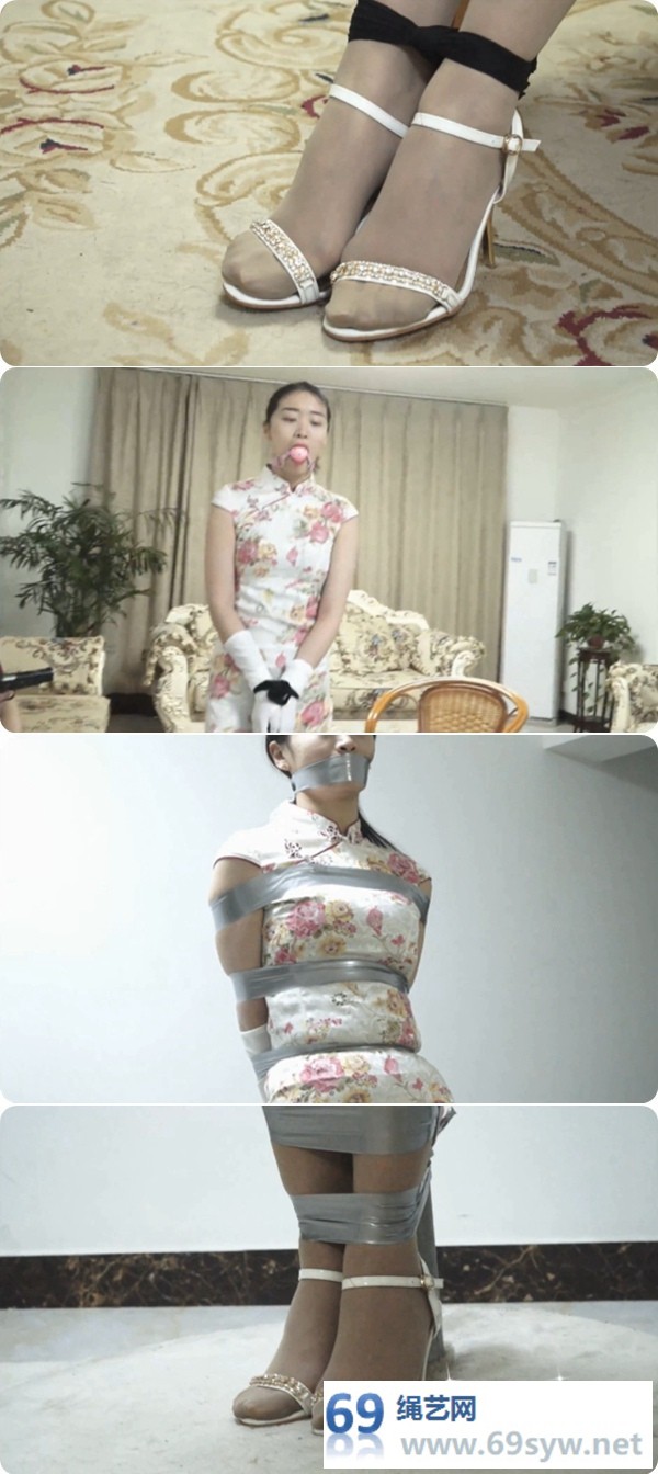 网盘 半价 逍遥【女教官03】肉丝旗袍，鼻钩口球，胶带折磨，杜洋/12分钟视频下载