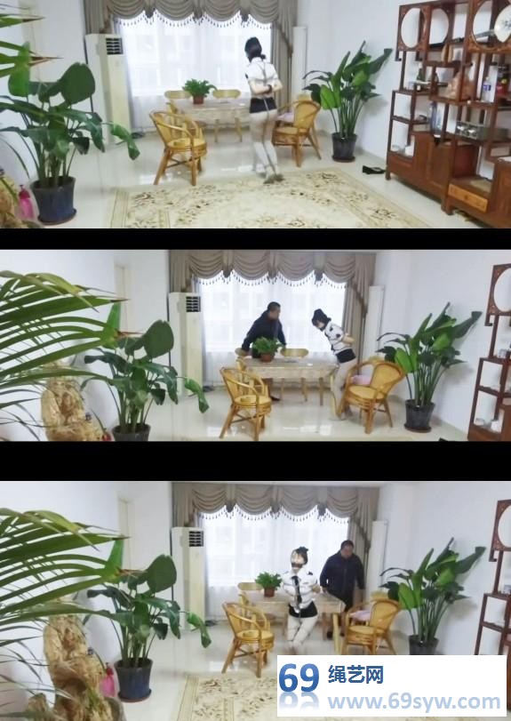  蝴蝶效应03 佟娅全身拘束，解开拘束就引发炸弹~女井玩命挣扎/18分钟
