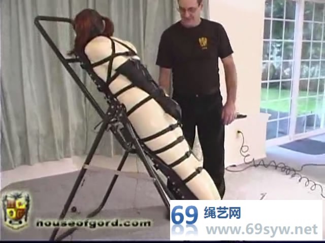  家具Kendra James Ball Gag Training完全固定口球训练/21分钟