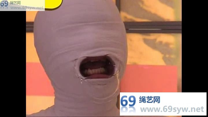  全包绷带k9人型犬 人格剥夺内置 全身被包裹只留下开口器/16分钟