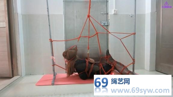  CD伪娘小诡的自缚20 欢度国庆 简易日式自缚驷马/12分钟