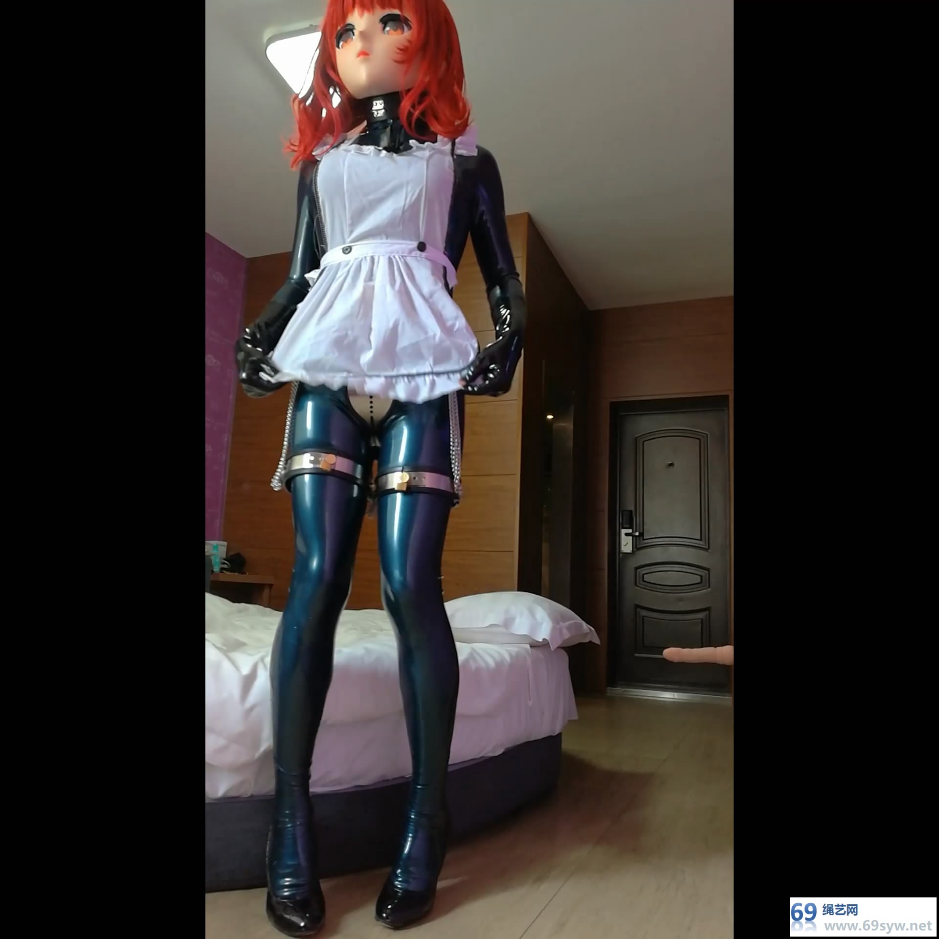  BG:kigurumi乳胶填充物异物填充2贞操锁篇 高跟鞋/8分钟