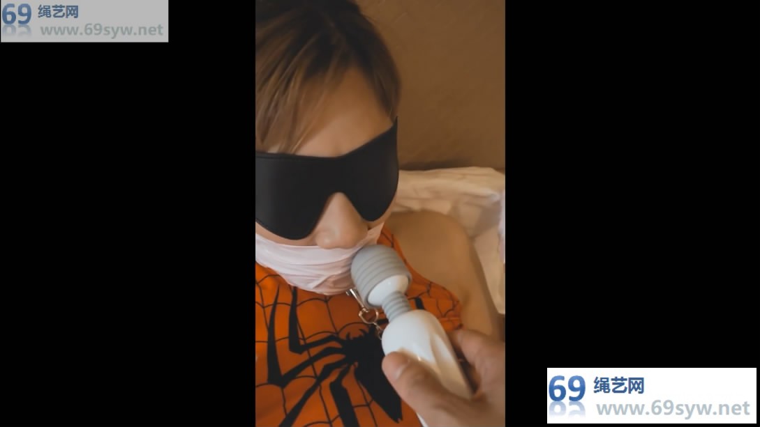 【小丑】T教蜘蛛女，油亮丝袜K9胶带缚+职业装白衬衫束缚/28分钟