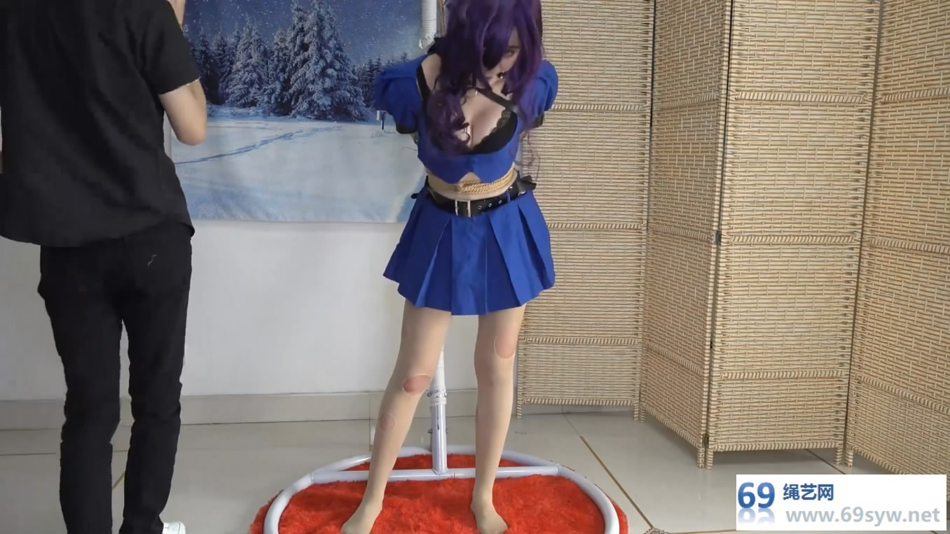 网盘【自己做主cosplay剧情】皮城女井 下 口水强制回灌 紧缚实验/22分钟