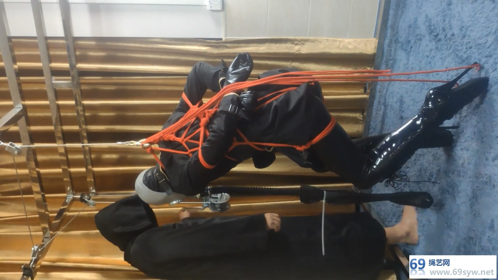  CD|伪娘 曼陀罗_伪娘-芭蕾舞靴训练 只能吸长靴里的空气/51分钟