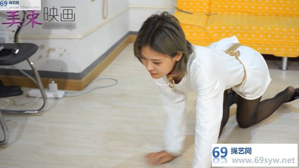  美束映画_皮马桶系列 美艳佩佩 束缚玩弄/60分钟