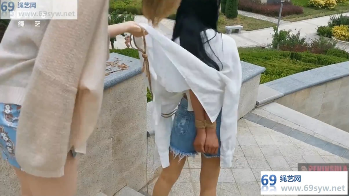 网盘 半岛束艺台_海语牵桃子直臂脚镣小区公开散步 户外绳艺/19分钟 网盘 半岛束艺台_海语牵桃子直臂脚镣小区公开散步 户外绳艺/19分钟