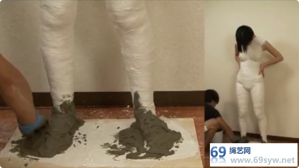 猎奇 全包高中生 水泥浇筑木乃伊 cocoa Mummification 011/23分钟
