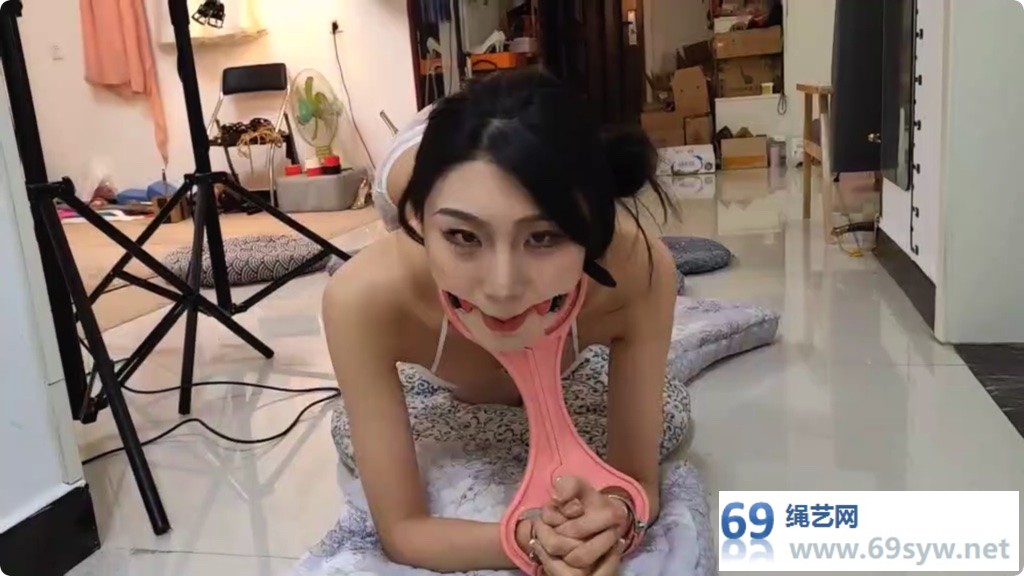 随心 苏樱 折腿犬行训练与鞭责惩罚 铐上加铐 上锁爬行/40分钟