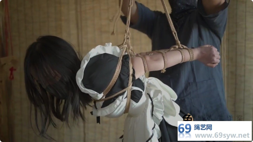 象人 小o 女仆黑丝 直臂固定抚摸 极限驷马放置/40分钟