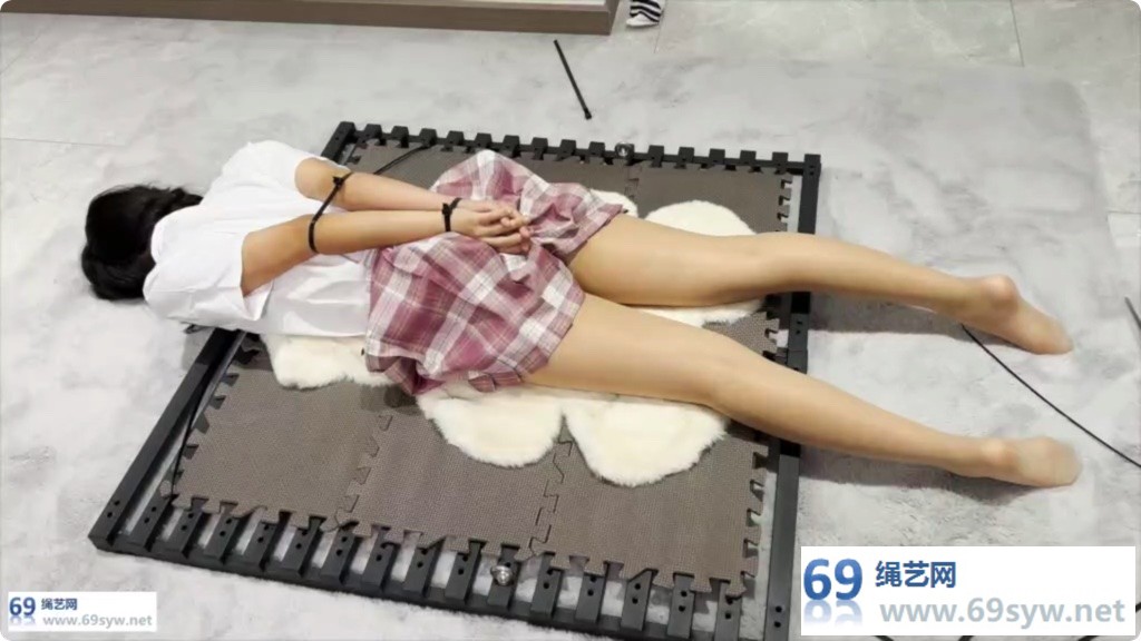 GB-涵涵 扎带捆绑 超紧欧式直臂和高手缚/17分钟