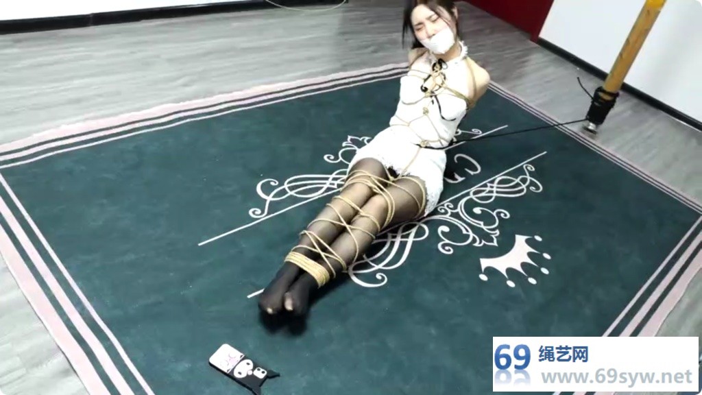 逍遥剧情 吴晗 鱿鱼游戏SM版02 木头人束缚游戏/17分钟
