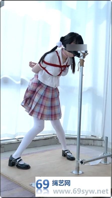 惩戒学园01 白丝JK 双马尾loli 鞭打 强膏 固定放置/25分钟