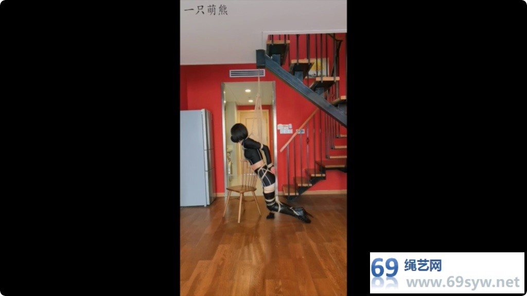 CD伪娘茶茶自缚 泳装芭蕾高跟直臂/43分钟