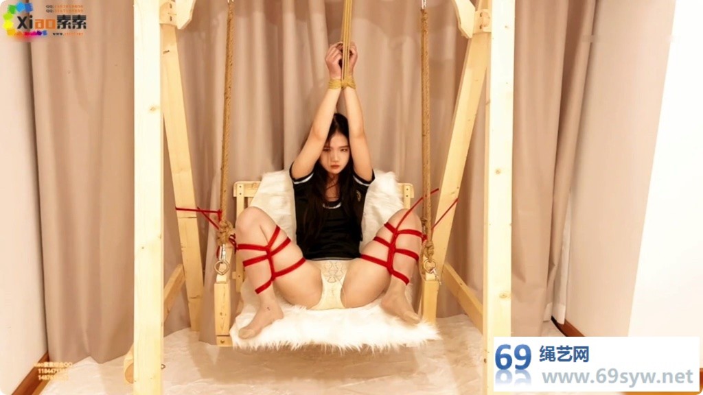 xiao素素 美女佳佳椅子捆绑电击/55分钟