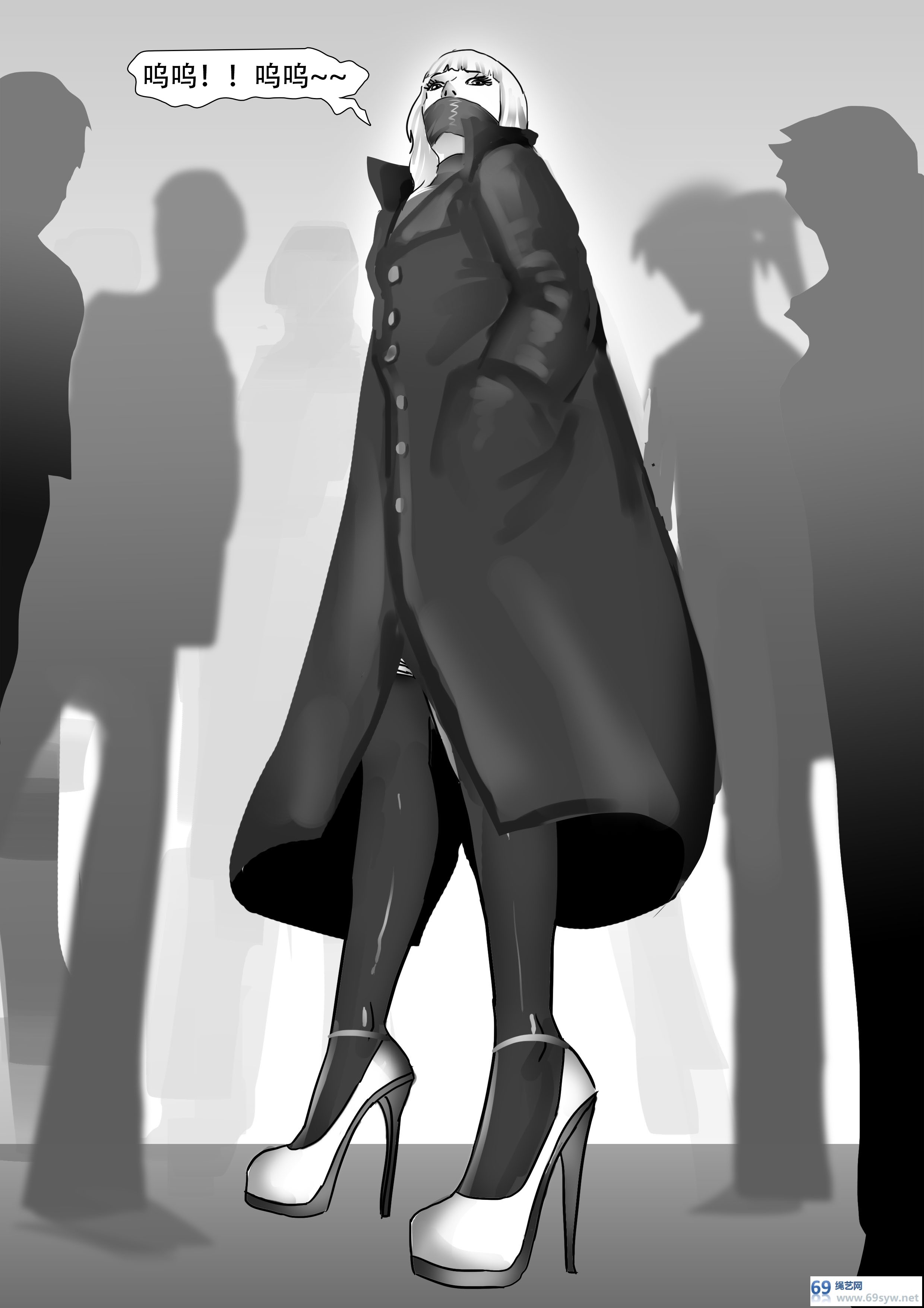 漫画-king漫画《挣扎的丽人》各种服装款式诱惑美人-13P