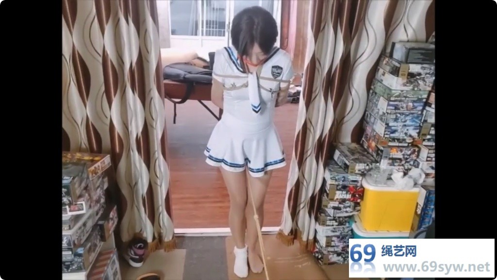 绳次元 茉莉DJ双人T教 互换袜子互相闻鞋 多奴走绳/73分钟