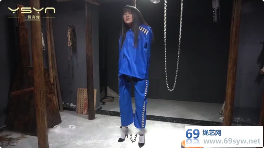 MJ影视 极度绞之刑 身材苗条温柔漂亮的女犯婷婷手铐脚镣/37分钟