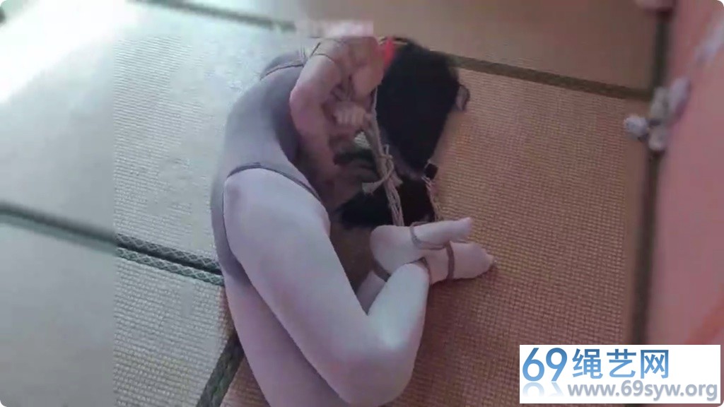 一绳所爱 柔柔白丝体操服极限驷马 大号口球堵嘴 白袜塞嘴/34分钟