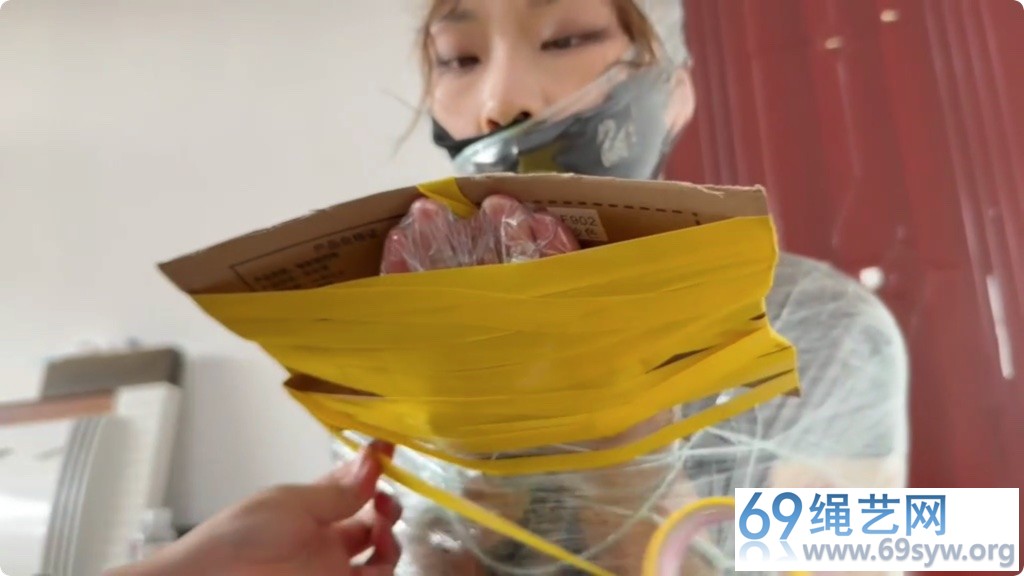 媚娘 肉身偿债的女人02 石膏全包物化 强制观看T教视频/59分钟