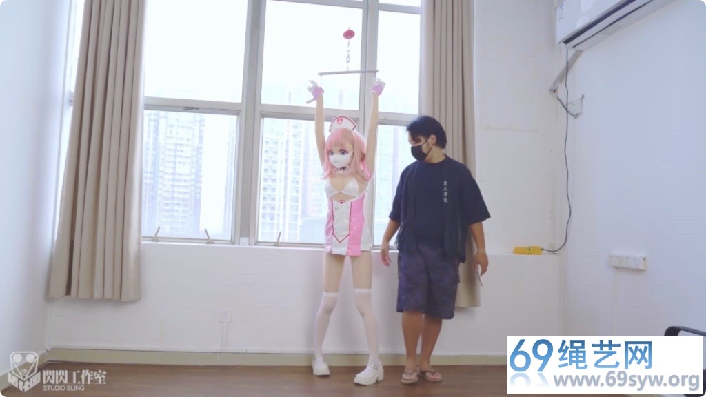  闪闪 呼吸之馆 时雨 白丝COS 乳胶护士 极品身材呼控/57分钟/20积分