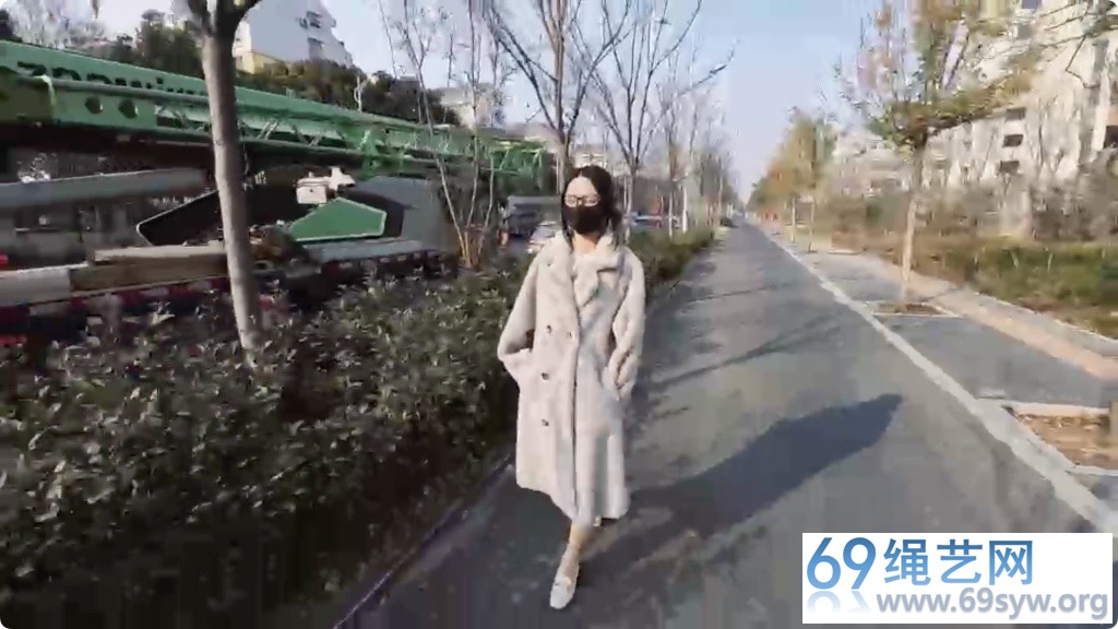 Raymond 回音 大冬天穿旗袍捆绑加G钩户外行走/29分钟