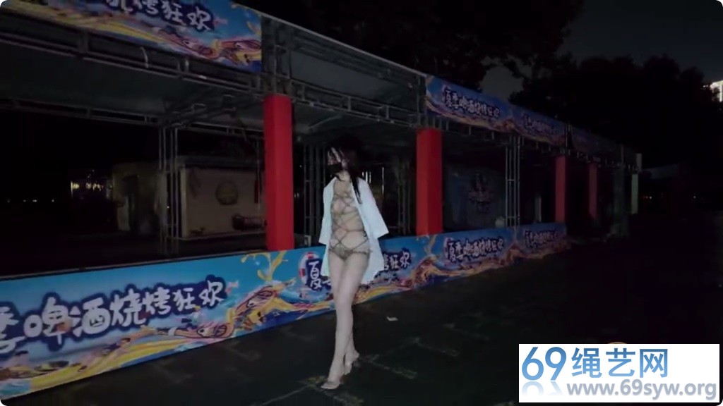 半岛 矢崎 不要face的一晚 户外羞耻束缚放置训练/40分钟