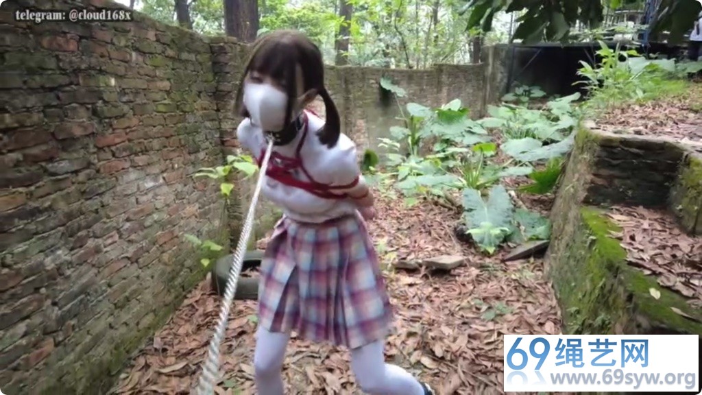  惩戒学园 林中少女02 双马尾JK小姐姐户外牵引/10分钟/10积分