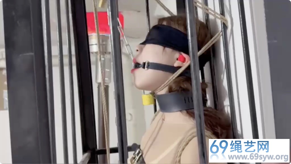 媚娘 水儿 SM应召女郎03 出租完毕，全身禁锢感官封闭站笼回收/56分钟
