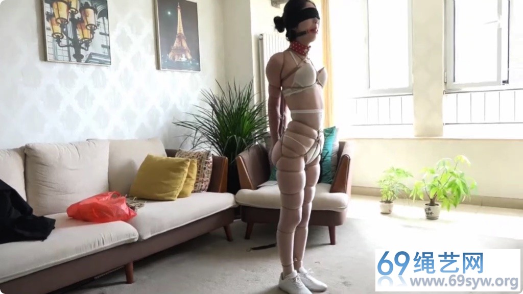 逍遥 白丝小白鞋 超紧股绳勒紧 吴晓慧捆绑教学/64分钟