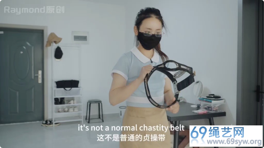 Raymond chastity belt plug01：贞操带奴隶锁着栓做家务/29分钟