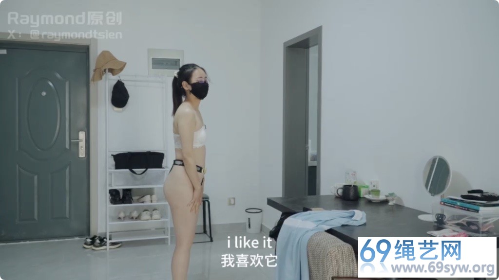 Raymond chastity belt plug01：贞操带奴隶锁着栓做家务/29分钟