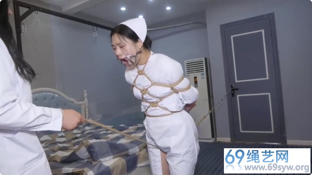胜景 特殊医院之女神经病T教女M 下集 犬缚开口器/48分钟